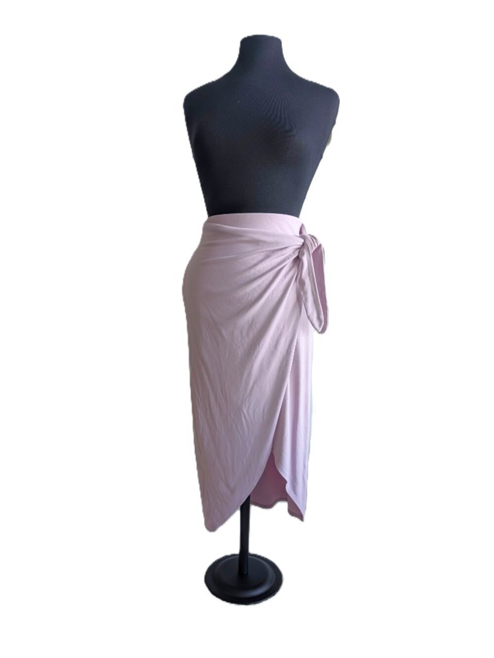 Wilfred (Aritzia) Lavender Saturn Midi Wrap Skirt | Small